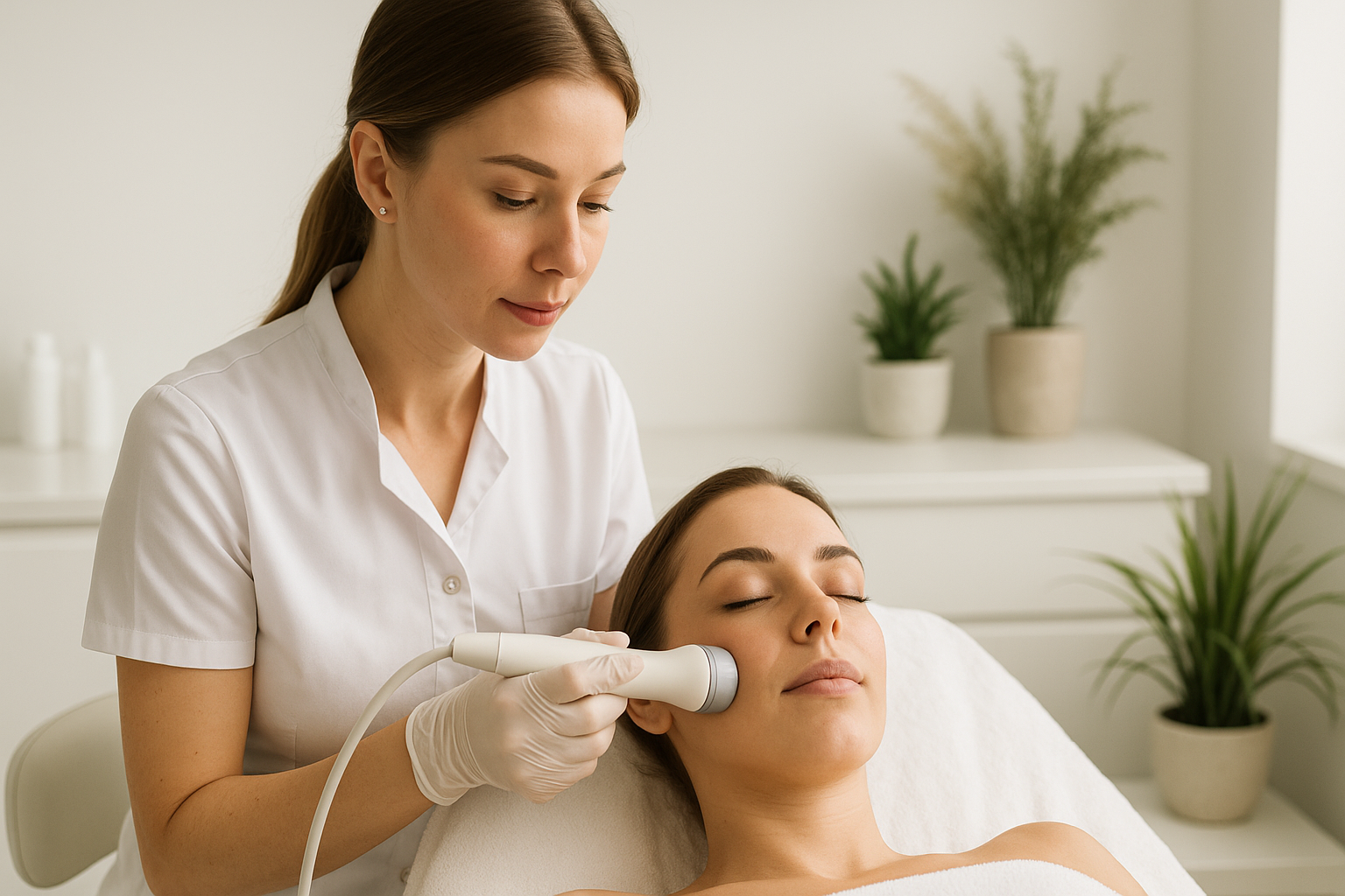 Zabieg mezoterapii w Salonie Afrodyta w Górze Kalwarii