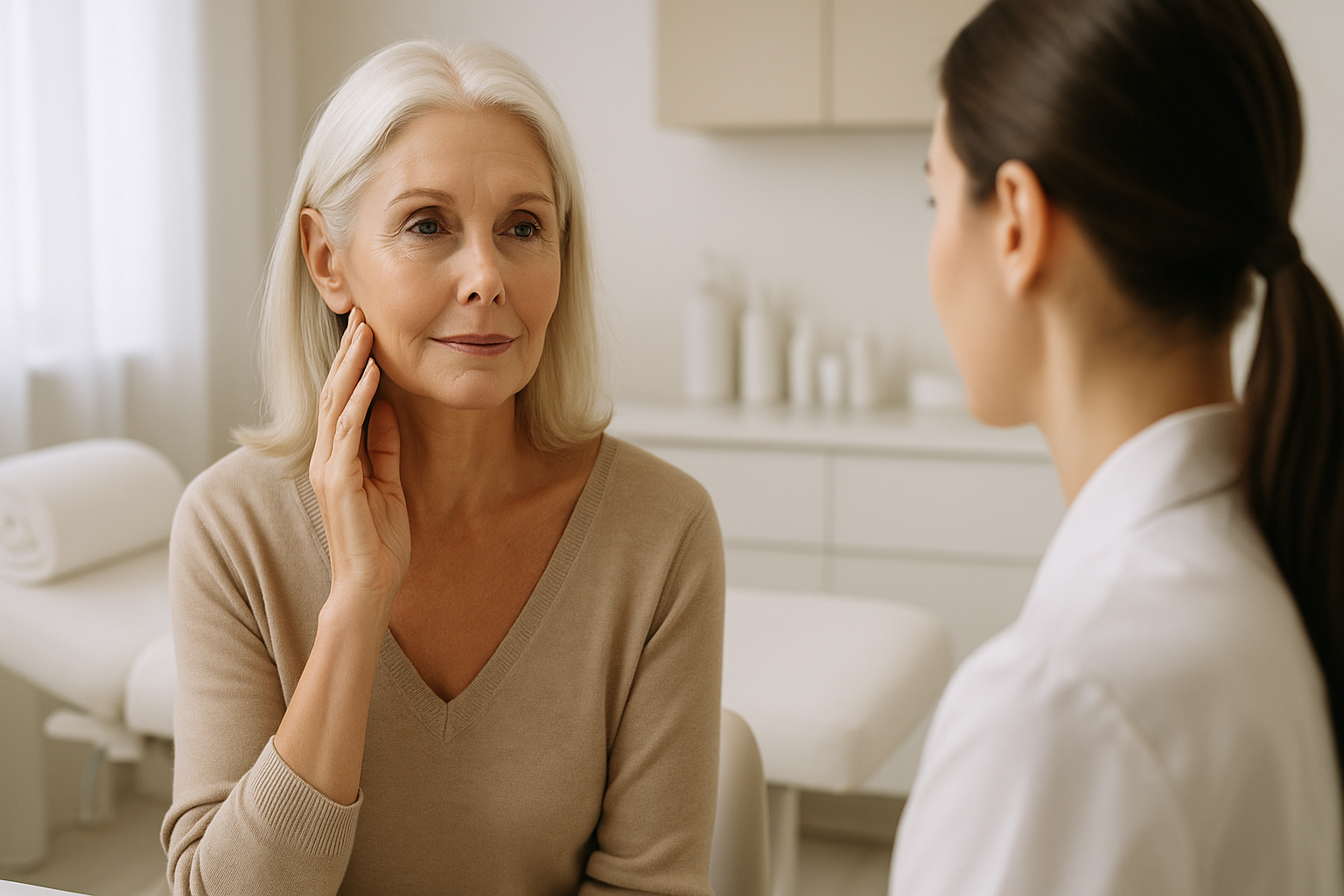 Naturalne anti aging i konsultacja dotycząca stymulatorów tkankowych w gabinecie